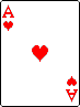 the Ace of hearts